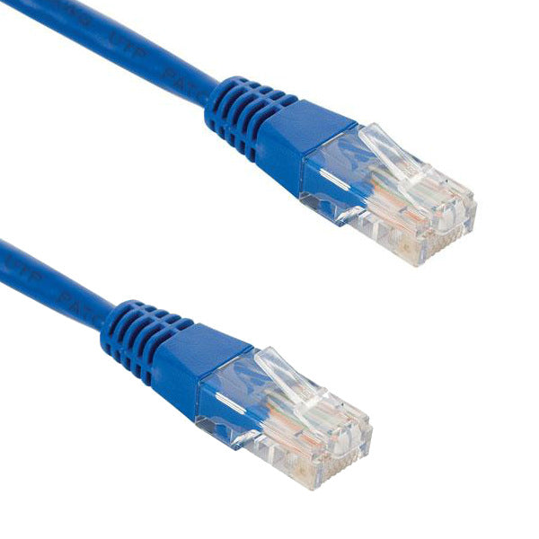Steren 50ft Cat5e UTP Standard Network Cable Blue
