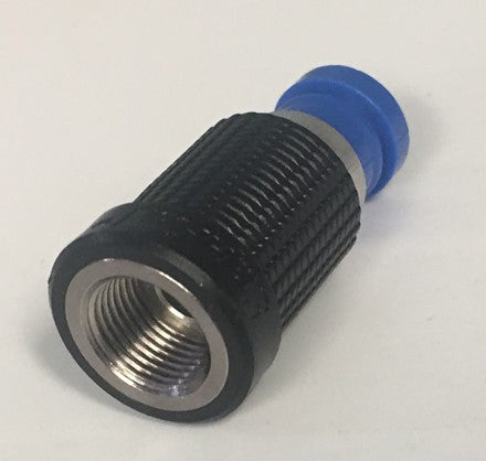 Bulk EZT High-Quality RG6 Compression Connector with Blue Ring