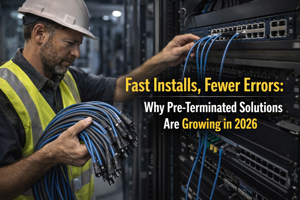 Fast Installs, Fewer Errors: Why Pre-Terminated Solutions Are Growing in 2026?