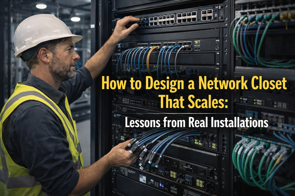 How to Design a Network Closet That Scales: Lessons from Real Installations