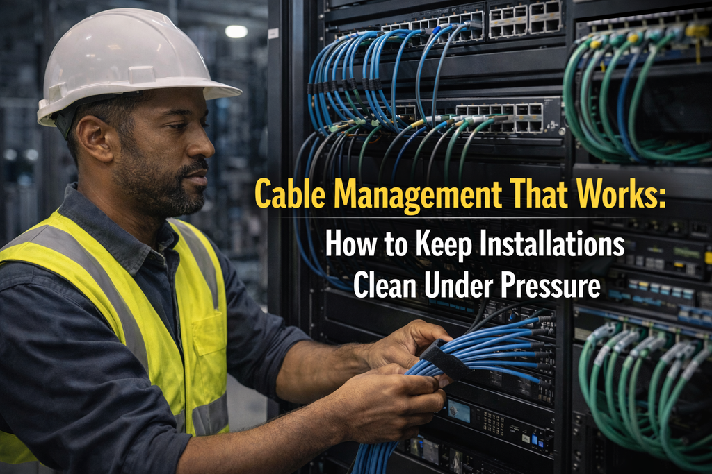 Cable Management That Works: How to Keep Installations Clean Under Pressure?