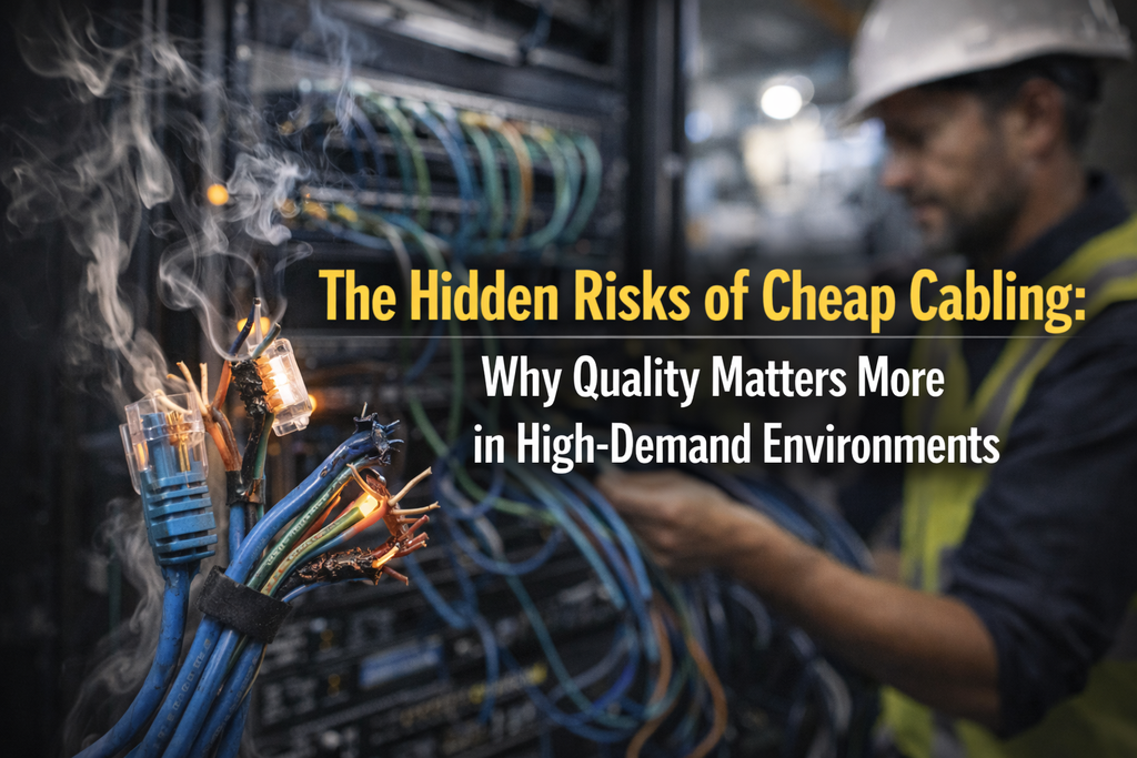 The Hidden Risks of Cheap Cabling: Why Quality Matters More in High-Demand Environments?
