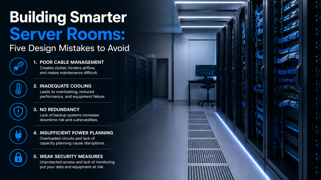 Building Smarter Server Rooms: 5 Mistakes to Avoid