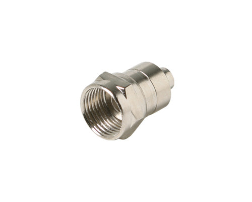 LOT OF 16020 Steren Commercial Grade F Crimp Plug RG6 with Attached Ring Connector - 16020 TOTAL UNITS