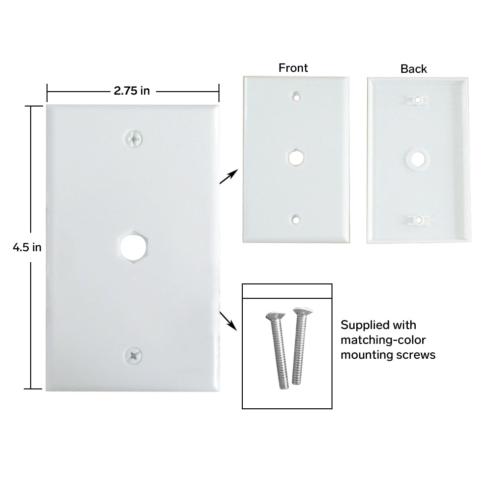 Upgrade your home entertainment setup with Steren's Modular 1-Hole TV ...