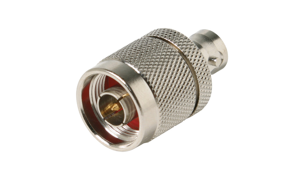 Steren BNC Jack to N Plug Adapter – Commercial Grade RF Connector for Video & Headend Use, 10-Pack