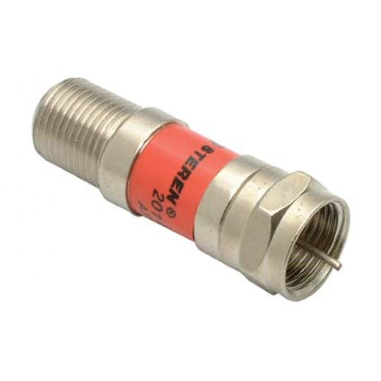 Steren 20dB Inline Attenuator Pad – Female-to-Male RF Signal Reducer, 0-2000MHz, 25-Pack