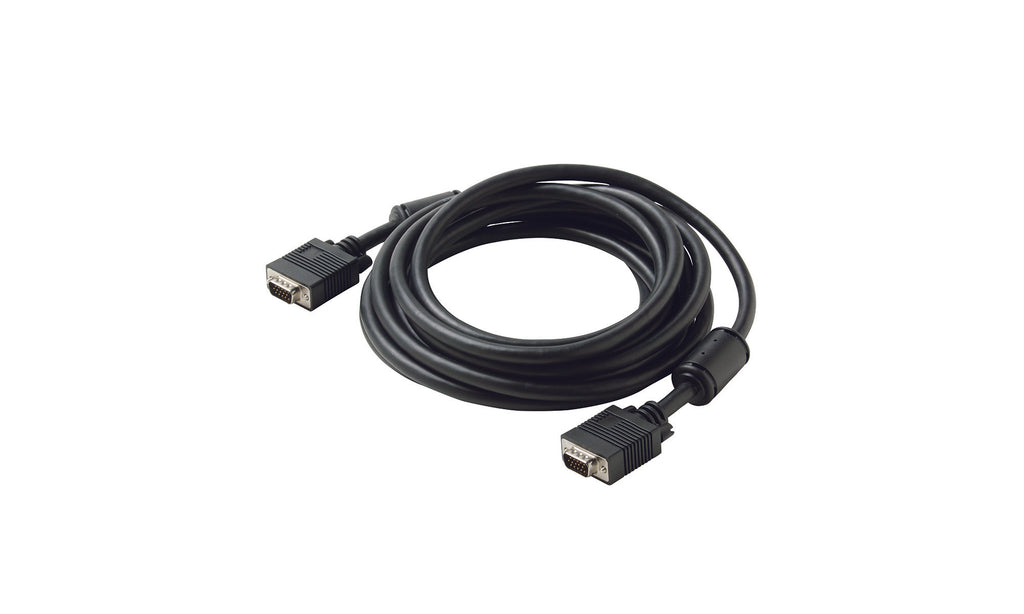 Steren 3ft SVGA Male-to-Male Video Cable – High-Resolution VGA Display Cord, Black