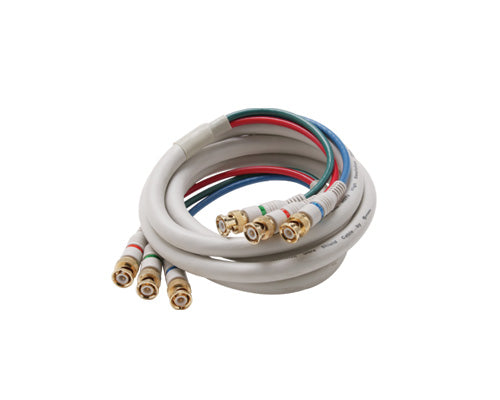 LOT OF 125 Steren 6ft 3-BNC Component Video Cable for HDTV and Audio Equipment - 125 TOTAL UNITS