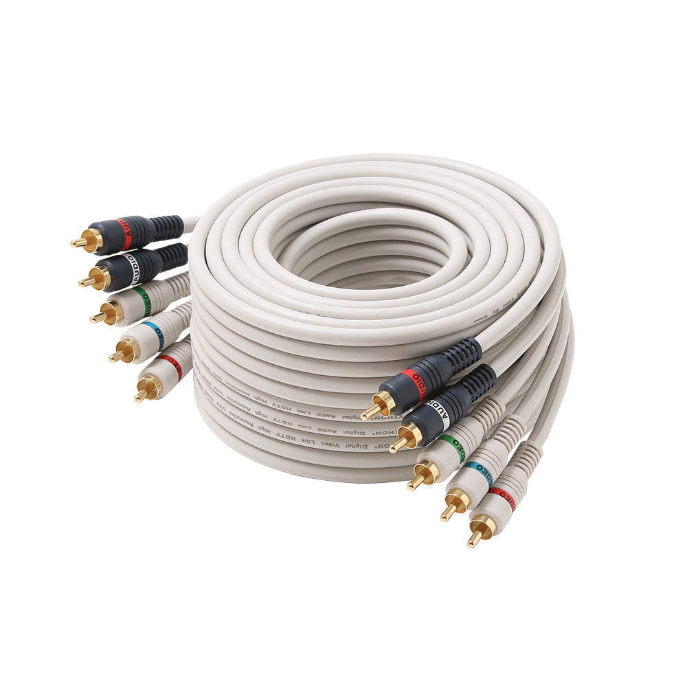 LOT OF 911 Steren 12ft 5-RCA Component Audio/Video Cable - 911 TOTAL UNITS