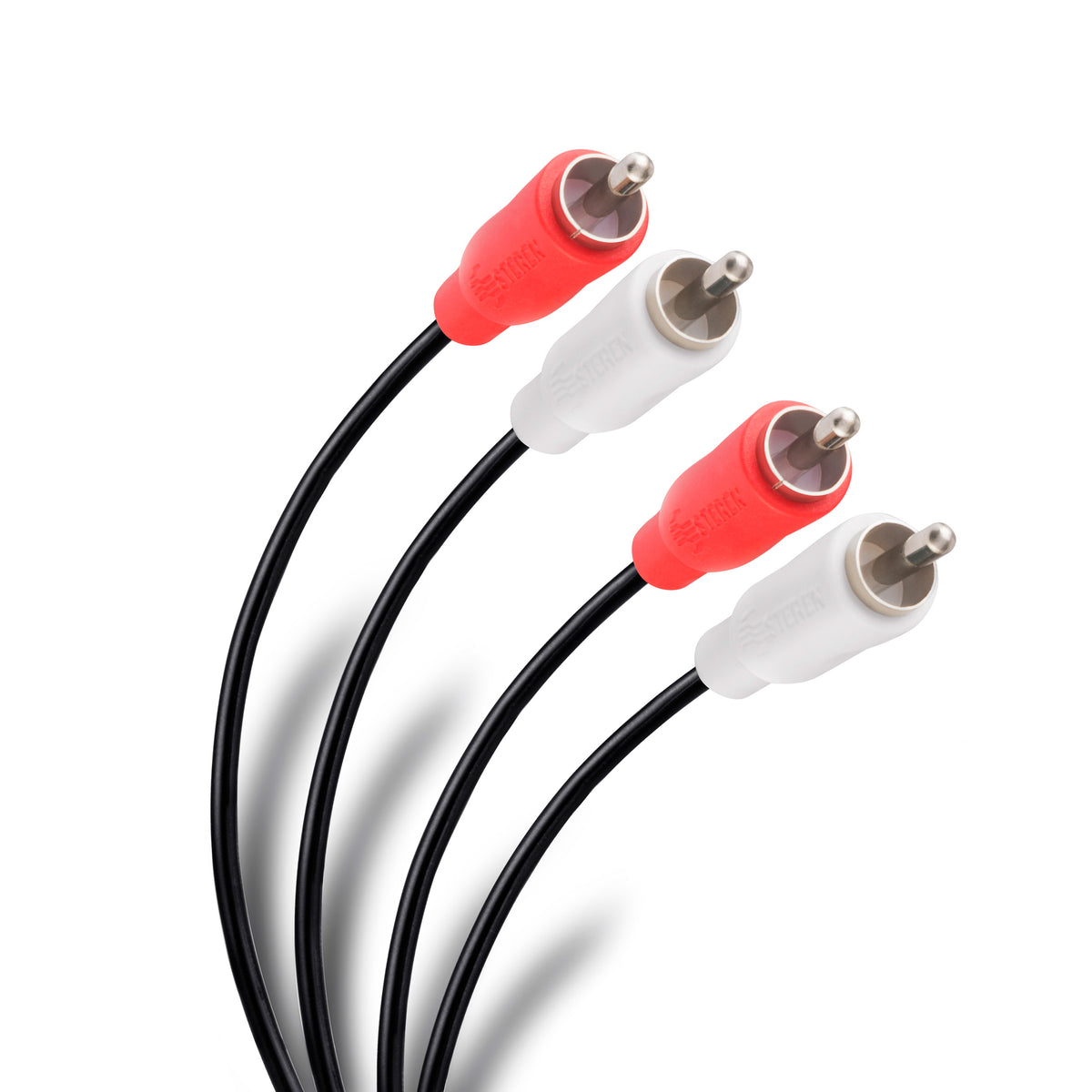 Audio Network Cable Discover high-quality audio solutions with Steren's Premium 6ft 2-RCA ...