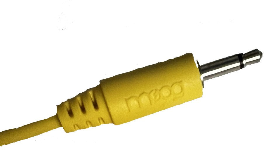 LOT OF 13973 Steren Moog 6in 3.5mm Mono Cable Yellow - 13973 TOTAL UNITS