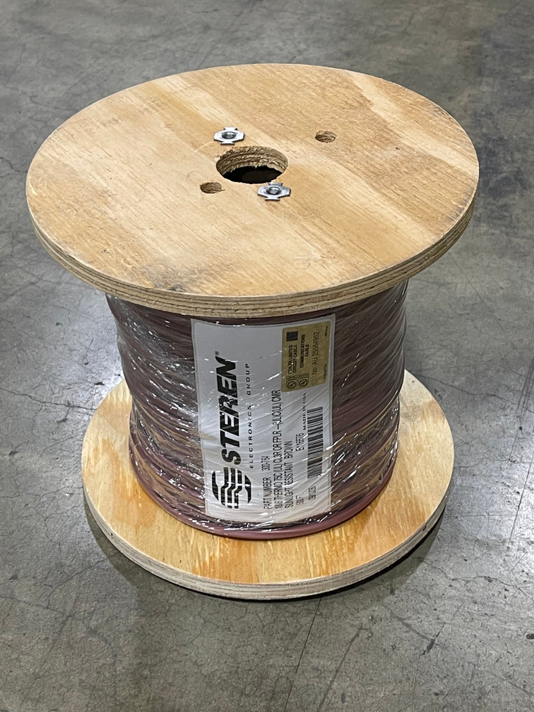 Steren 500ft 18/6 - CL3R/FPLR - Thermo Riser Plastic Spool - CMR & cULus Rated