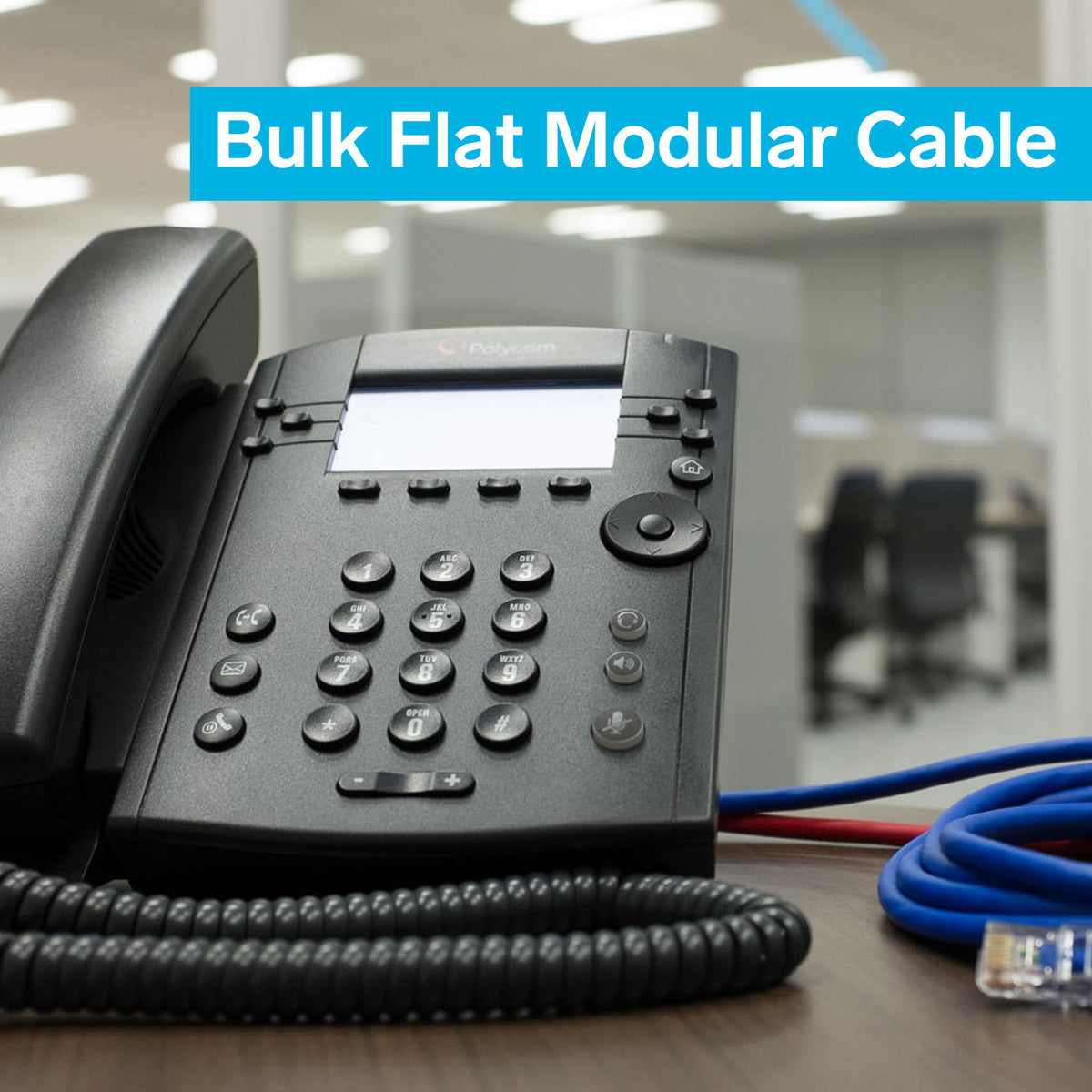 Optimize your telephony setup with Steren's Premium 1000ft 28AWG 4C ...