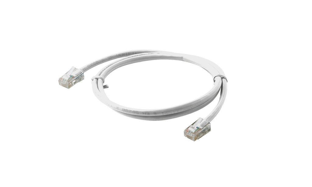 Steren 1ft White Cat6 Non-Booted UTP Patch Cord | Professional Electronics & Networking Accessory