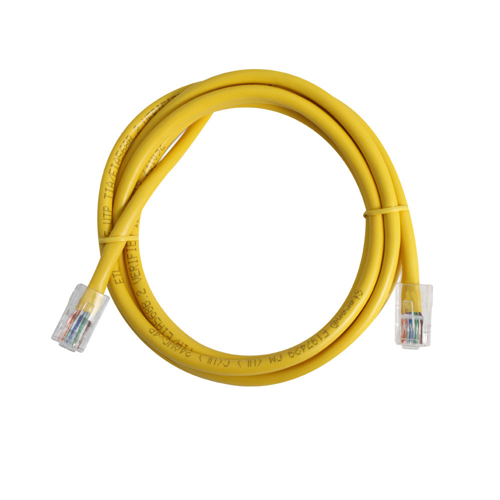 Steren 25ft Cat6 Patch Cord Non-Booted UTP cULus Yellow