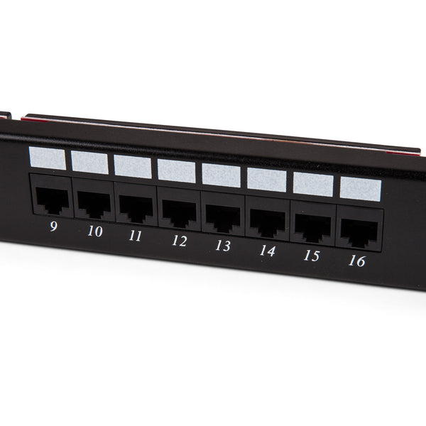 Steren 24-Port Cat6 Loaded Patch Panel | Enhanced Performance and Durability