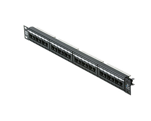 Cat5E 12 Port Patch Panel – Wall Mount, RJ45, ValueLine Series, Lifetime Warranty