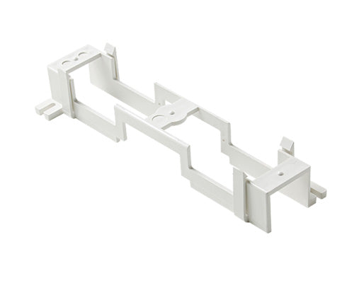 Steren 50-Pair Modular 66-IDC Mounting Bracket – Durable Thermoplastic Frame for Voice & Data Wiring Blocks
