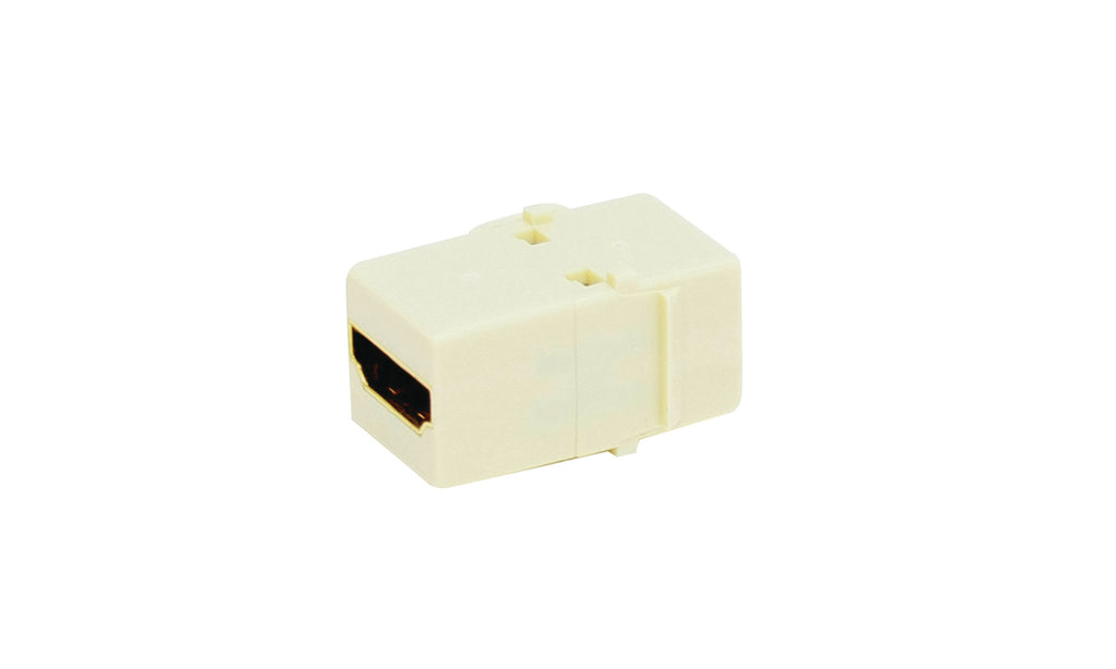 Steren Keystone HDMI Jack Adapter Ivory | Professional Electronics & Networking Accessory