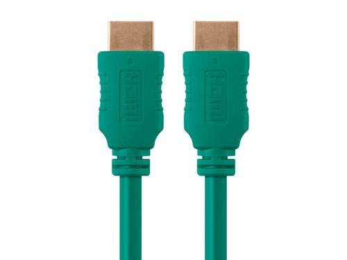 Steren 9ft HDMI Cable – High-Speed 3D, 1080p, ARC, Ethernet & UL Listed - Green
