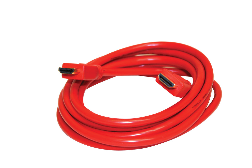 Steren 9ft HDMI Cable – High-Speed 3D, 1080p, ARC, Ethernet & UL Listed - Red