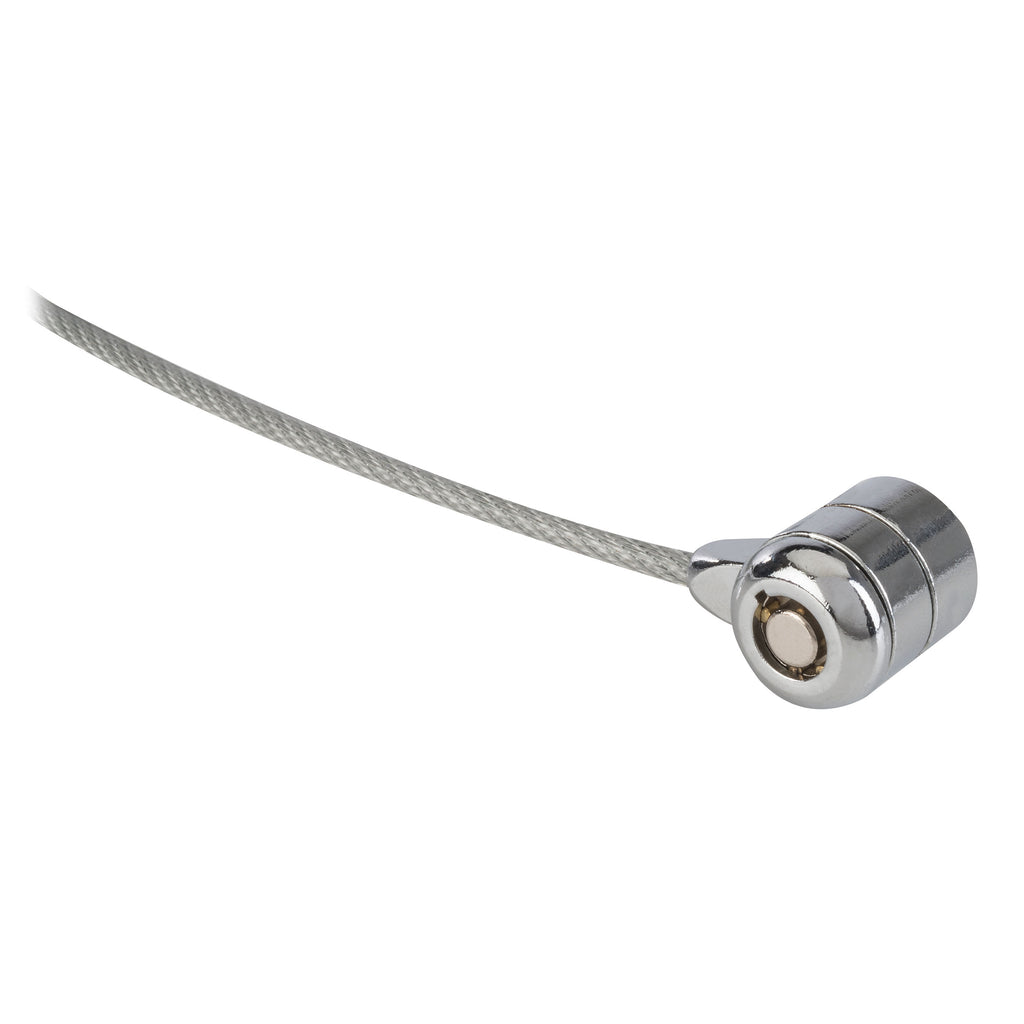 Steren 6ft 3mm Steel Laptop Security Padlock Clear Cable – Anti-Theft ...