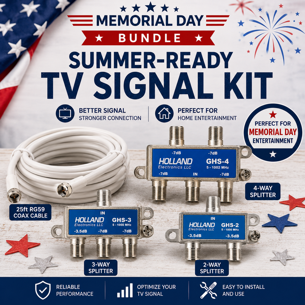 Summer-Ready TV Signal Kit