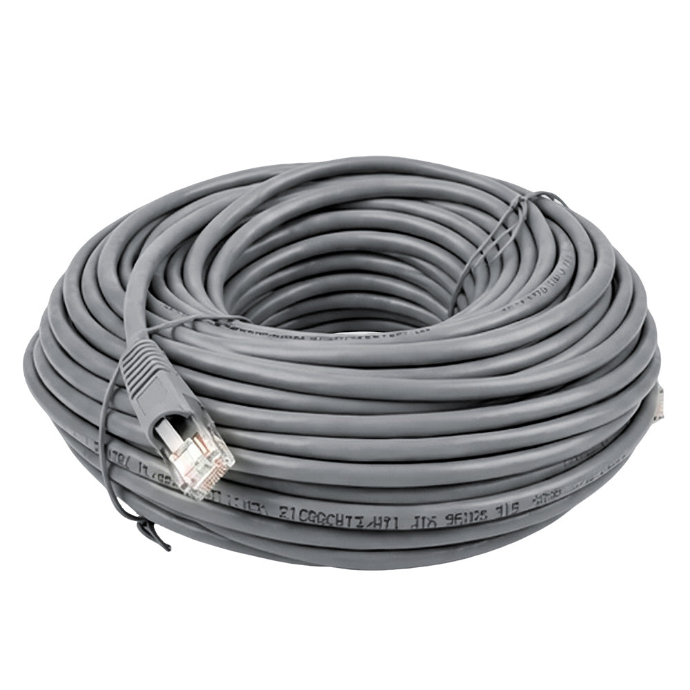 Steren 50ft Cat5e Ethernet Cable Internet, Molded, Snagless, UTP, cULus - Gray