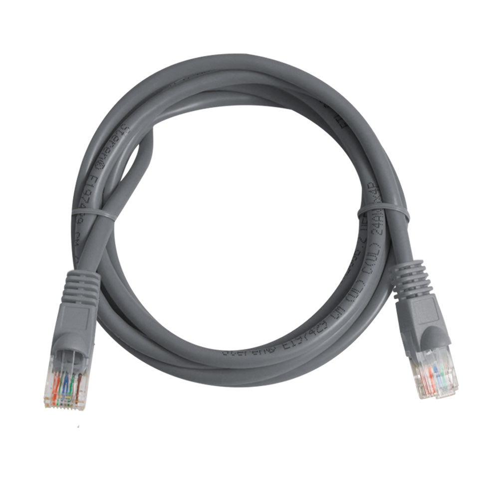 Steren 3ft Cat5e Patch Cord Snagless UTP cULus, Internet Cable Molded Gray