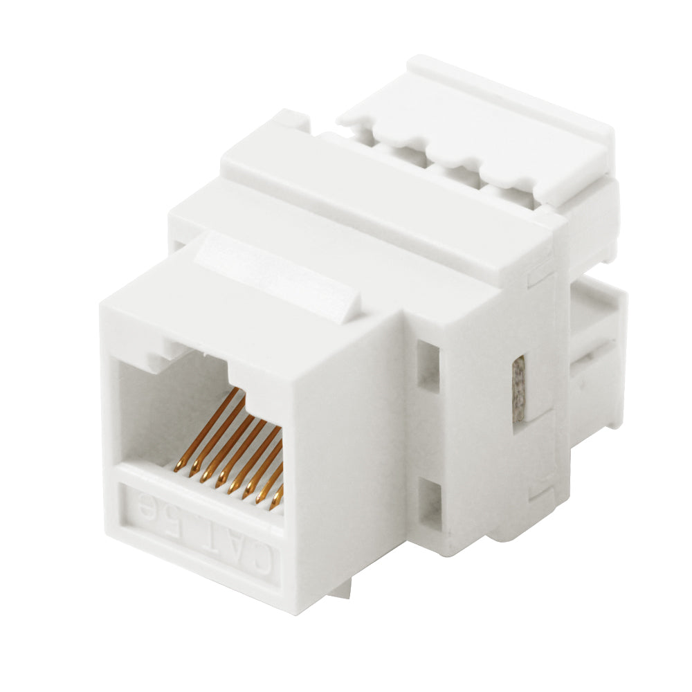 Steren Cat5e Keystone Jack RJ45 White