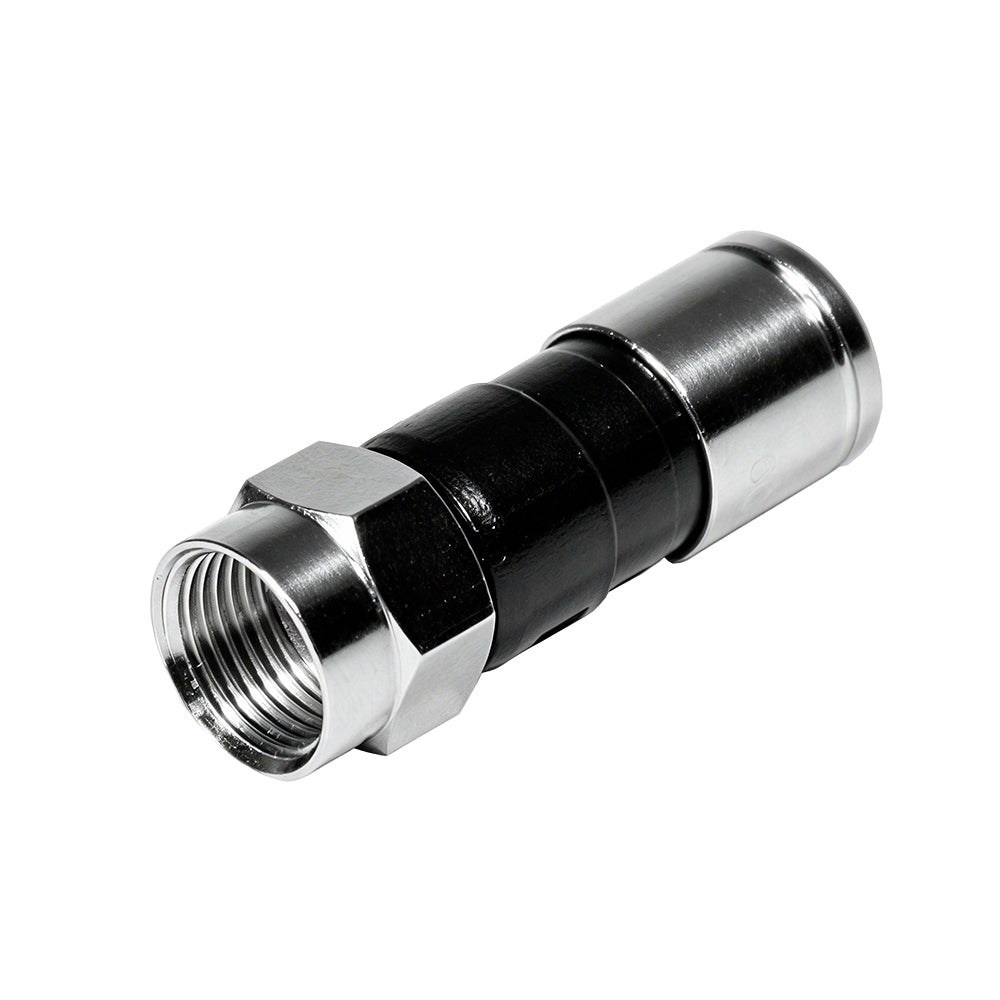 Premium RG6 EX Universal Compression Connector for Reliable Outdoor Connections