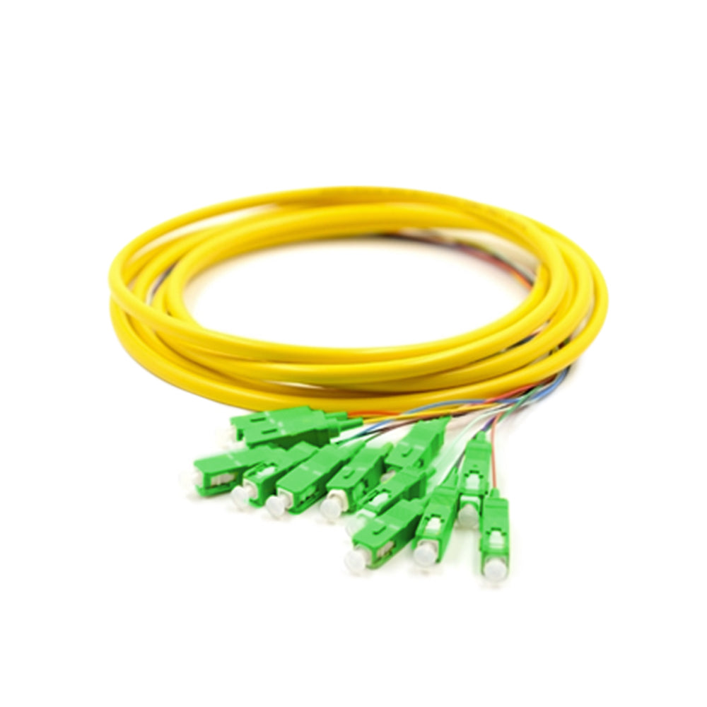 Pigtail SM G657A1, Breakout, SC/APC, 12 Core/Jacketed, 3.0mm, 3Meter ...
