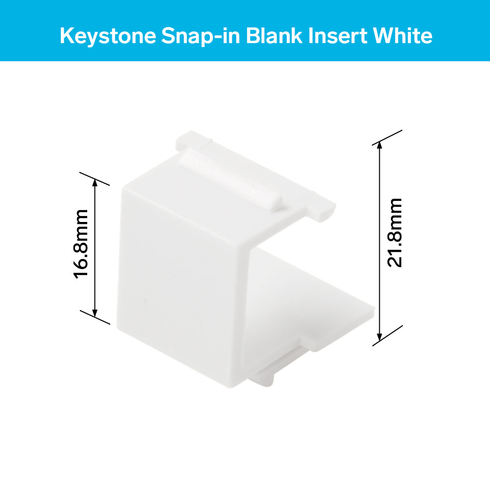 Keyconnect Insert Upgrade your network setup with Steren's Easy-to-Install Keystone Snap ...