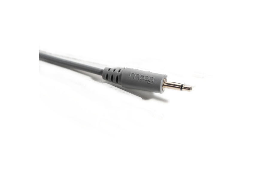 LOT OF 5199 Steren Moog 18in 3.5mm Mono Cable Gray -  5199 TOTAL UNITS
