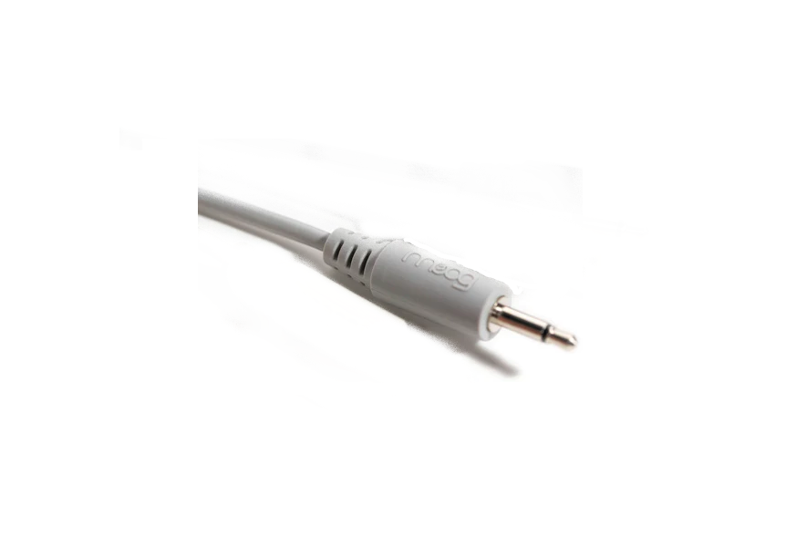 Steren Moog 1ft 3.5mm Mono Cable Light Gray -  5 Pack