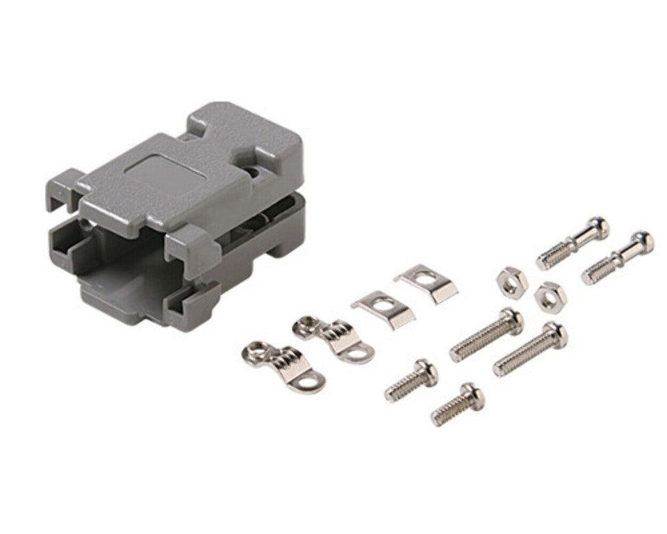 Steren DA15 Plastic Shell - Housing for DA15 - Gray