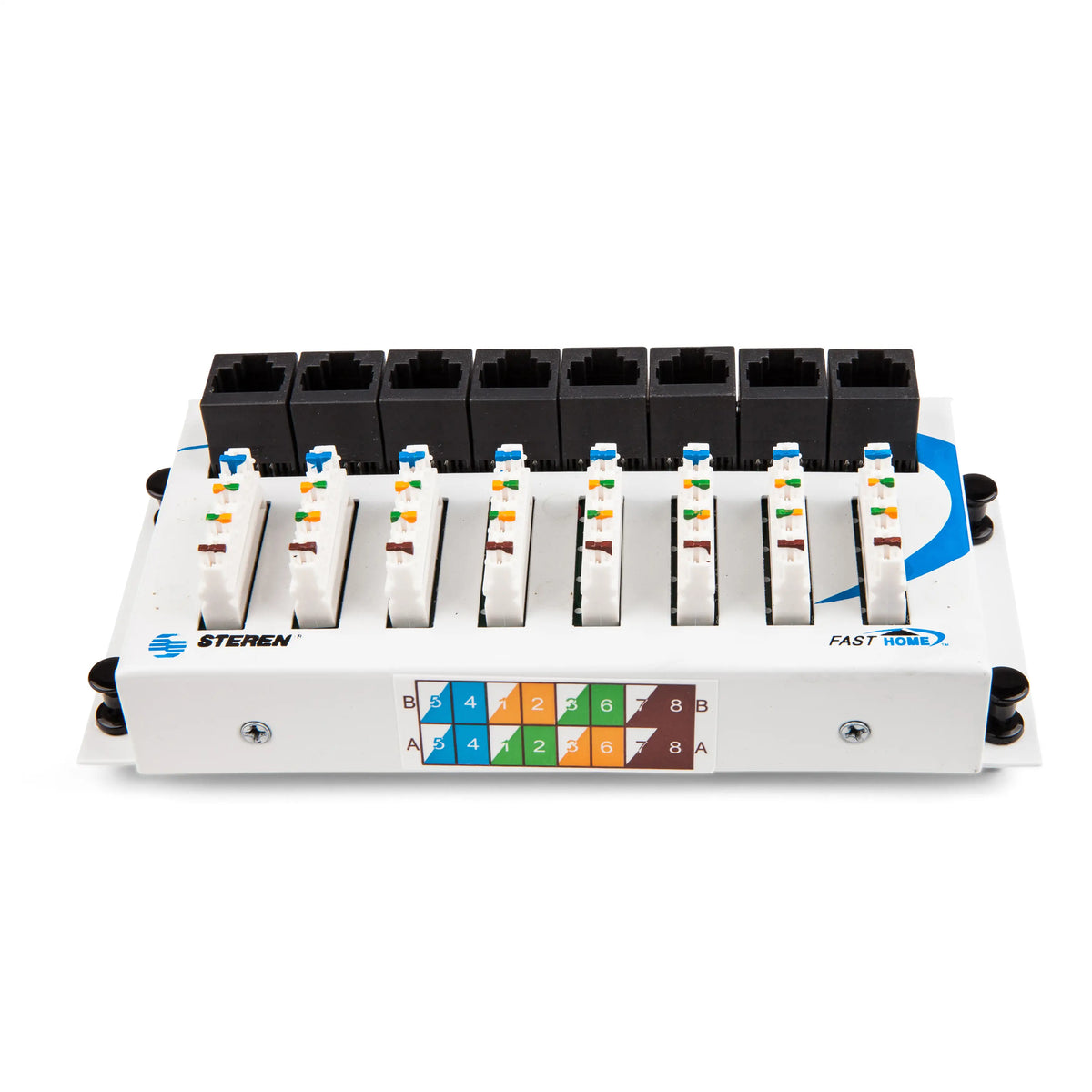 8 Port Network Hub, Home Hub, Distribution Block, Router Switch Hub ...