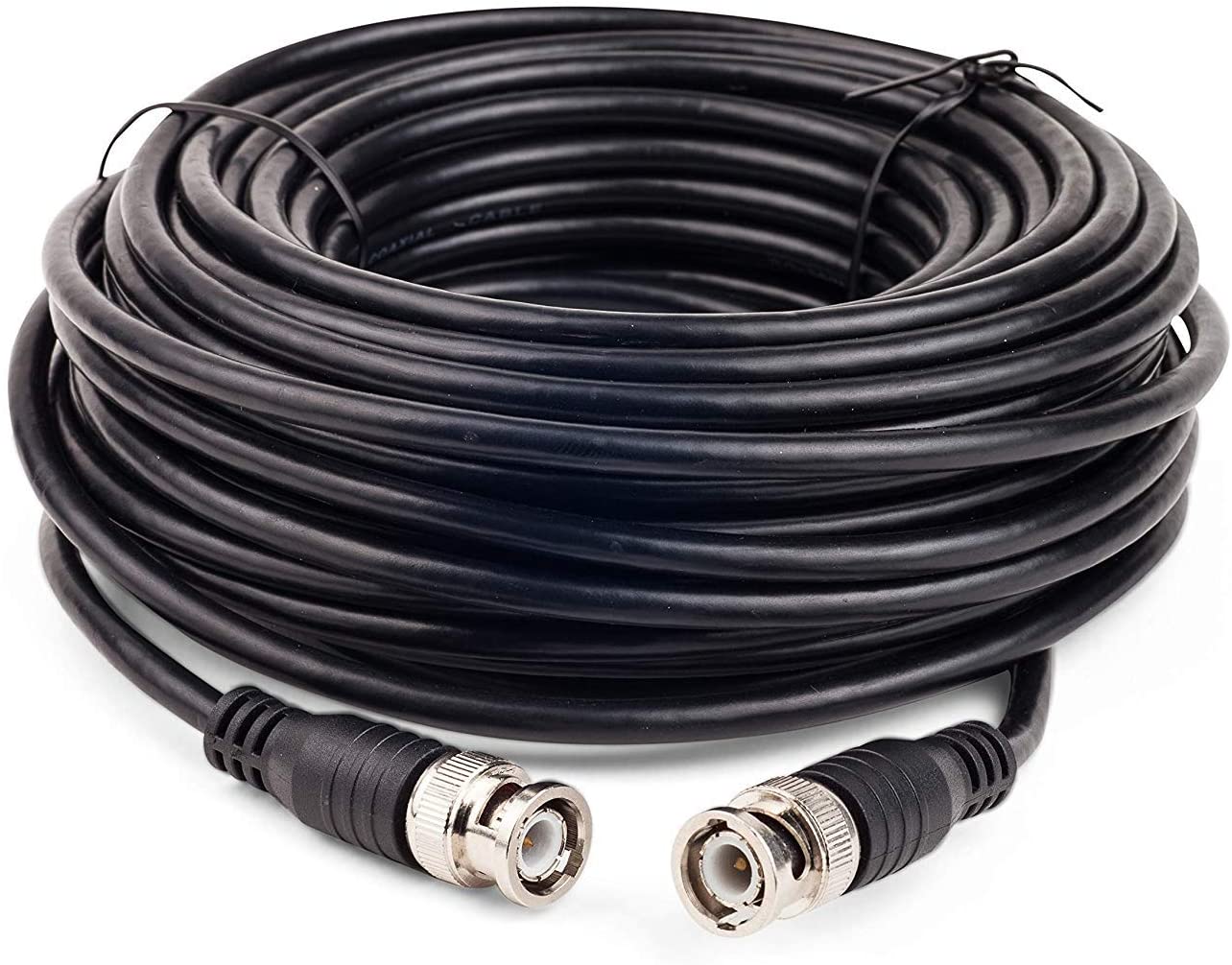 thumbnail image 2 of 2-Pack Premium 100ft BNC Extension Cables For Lorex HD Cameras – Durable, Weather-Resistant, White 2 of 5