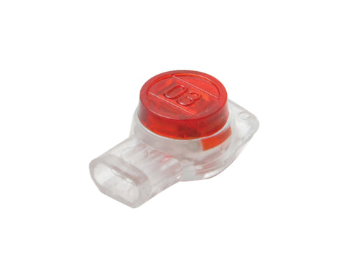 Steren IDC Connector UR 3-Wire Splice 19-26AWG Red