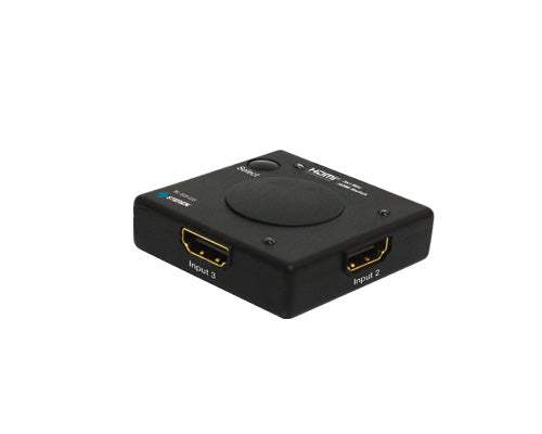 Steren HDMI 3x1 Mini Switcher - 3-to-1 HDMI HUB - FULL 1080p