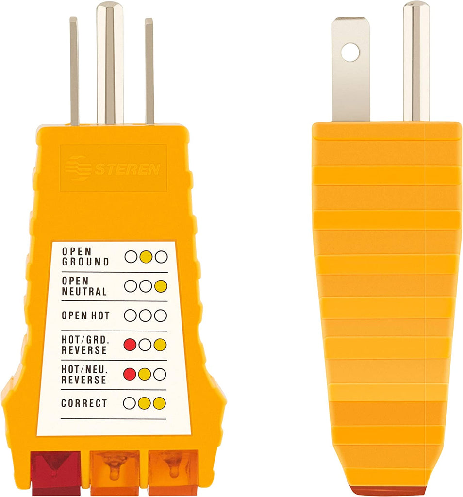 The Steren 110125 Volt AC 3 Prong Receptacle Wall Outlet Circuit